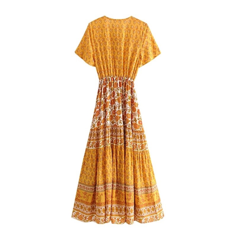 5⭐️ FAV BESTSELLER BOHO CHIC ABIGAIL LONG DRESS - Picture 5 of 7